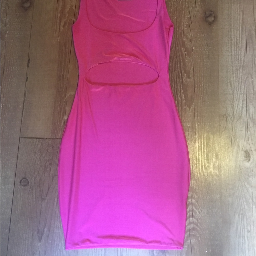 Hot Pink PrettyLittleThing Dress